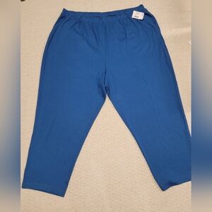 Essentials 26/28WP New Easy Pull On Comfort Stretch Pants Two Pockets